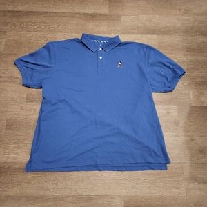 Disney polo shirt blue size XXL